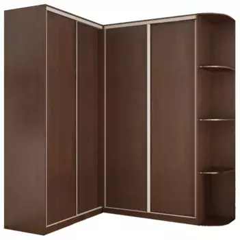 Шкаф-купе угловой Эконом