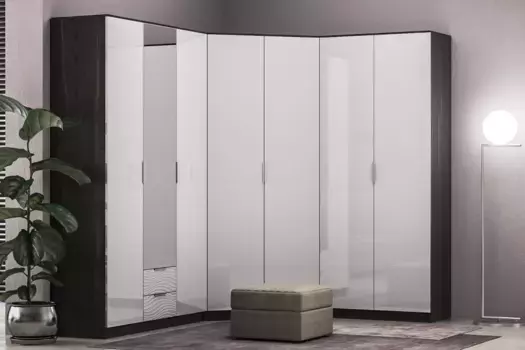 Шкаф угловой 3D