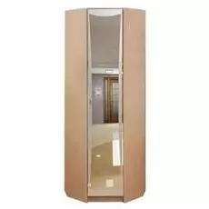 Шкаф угловой Бергамо-03 с зеркалом