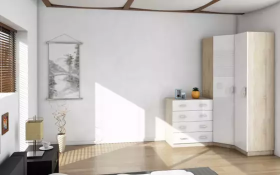 Шкаф угловой Меркурий