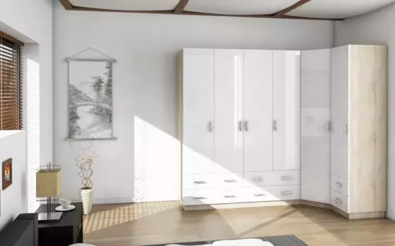 Шкаф угловой Меркурий