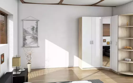 Шкаф угловой Меркурий