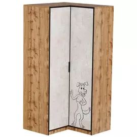 Шкаф угловой Простоквашино Лофт