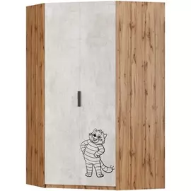 Шкаф угловой Простоквашино Лофт