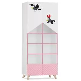 Шкаф-витрина Простоквашино Скандинавик