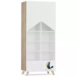 Шкаф-витрина Простоквашино Скандинавик