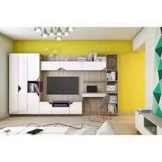 Стенка Аванти с рабочим местом