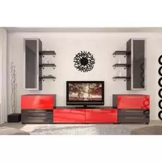 Стенка Ника глянцевый мдф