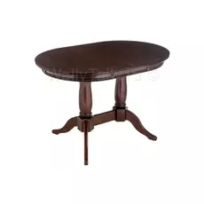 Стол деревянный Кантри 120 орех с коричневой патиной