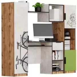 Стол компьютерный Простоквашино Лофт