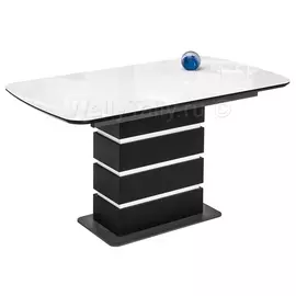 Стол обеденный Фернан белый / венге