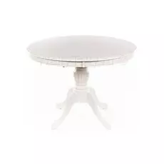 Стол деревянный Toskana 106 молочно-белый