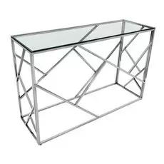 Стол обеденный стеклянный Арт Деко