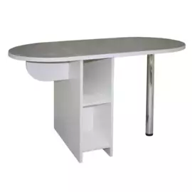 Стол тумба №5а Асфальт черный