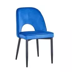 Стул Молли, вельвет королевский синий лофт