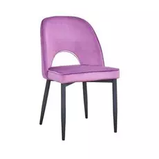 Стул Молли вельвет лиловый лофт