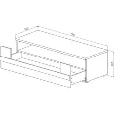 Тумба под ТВ Куба 1