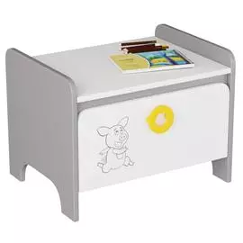 Тумба прикроватная Соня Оранжевая Корова