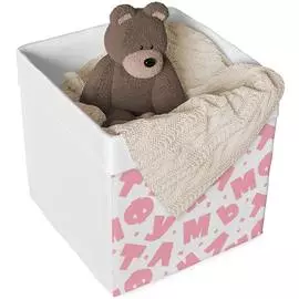 Ящик текстильный Паттерны