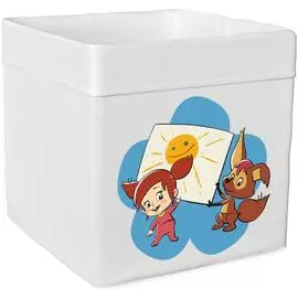 Ящик текстильный Простоквашино Скандинавик