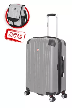 Чемодан средний Ridge + сумка в подарок WENGER