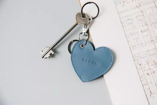 Брелок Сердце Blue