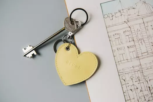 Брелок Сердце Yellow