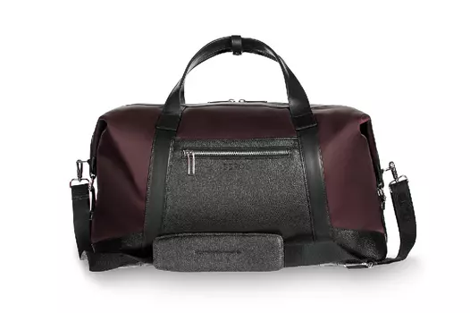 Дорожная сумка Brig Baclajan Бордовый, Чёрный - Верфь