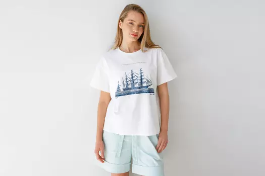 Футболка La Great Republic женская M-L