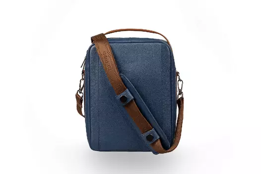 Мужская сумка Fin blue Коричневый, Синий - Верфь