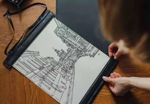 Рамка для постера REEF малая black - Верфь