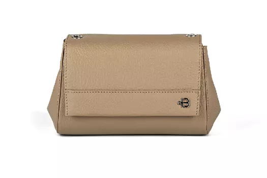 Женская поясная сумка Mussel Beige Бежевый - Верфь