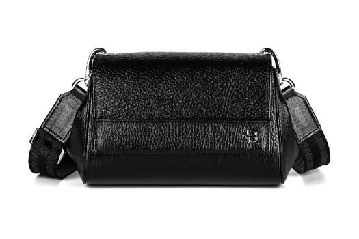 Женская поясная сумка Mussel Black Чёрный - Верфь