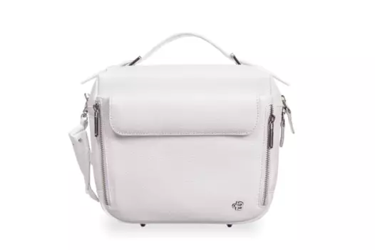 Женская сумка Big Shell White