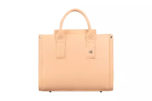 Женская сумка Tote Medium Peach Бежевый - Верфь