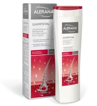 Алерана Шампунь Био-кератин восстановление 250мл