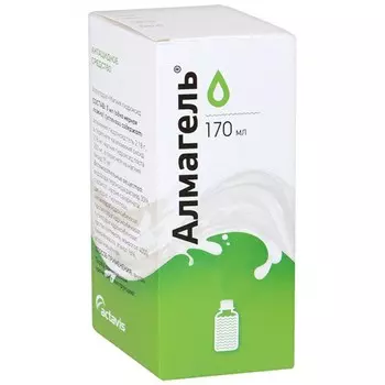 Алмагель суспензия для приема внутрь 170 мл флакон