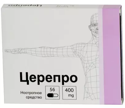 Церепро капсулы 400 мг 56 шт.
