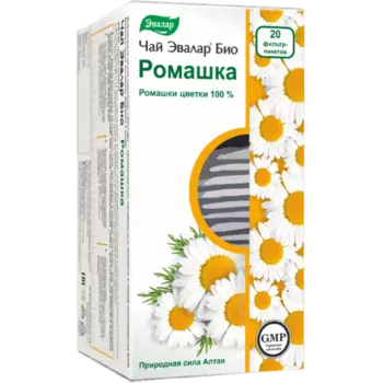 Чай Эвалар Био Ромашка фильтр-пакетики 20 шт.