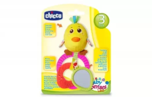 Chicco Игрушка-погремушка Птенчик 3м+