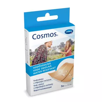 Cosmos Пластырь водоотталкивающий 6х10 см 5 шт.