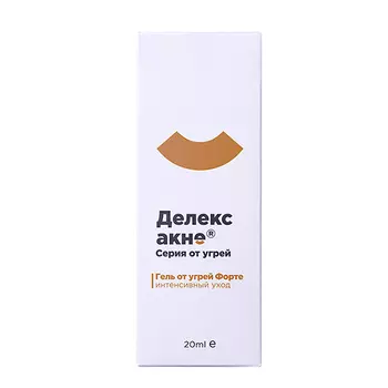 Делекс Акне гель от угрей Форте 20 мл