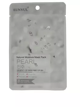 Eunyul [Ун-юл] Маска тканевая для лица с жемчугом 22 мл Natural Moisture Mask Pack Pearl