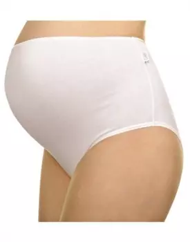 Фэст Трусы дородовые 40005 р.158,164-96-102, 104, Серый меланж/Белый