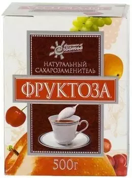 Фруктоза (фруктовый сахар) коробка 500 г