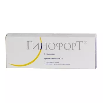Гинофорт крем вагинальный 2% туба с аппликатором 5 г