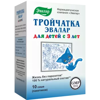 Эвалар Тройчатка для детей 10 саше