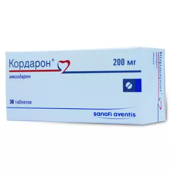 Кордарон таблетки 200 мг 30 шт.