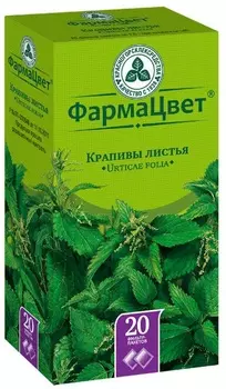 Крапивы листья фильтр-пакеты 1,5 г 20 шт.