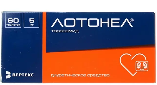 Лотонел таблетки 5 мг 60 шт.